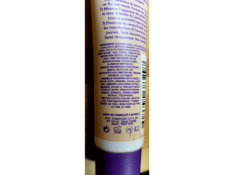 Rimmel London BB Cream Matte, Light, 1 fl oz/30 mL