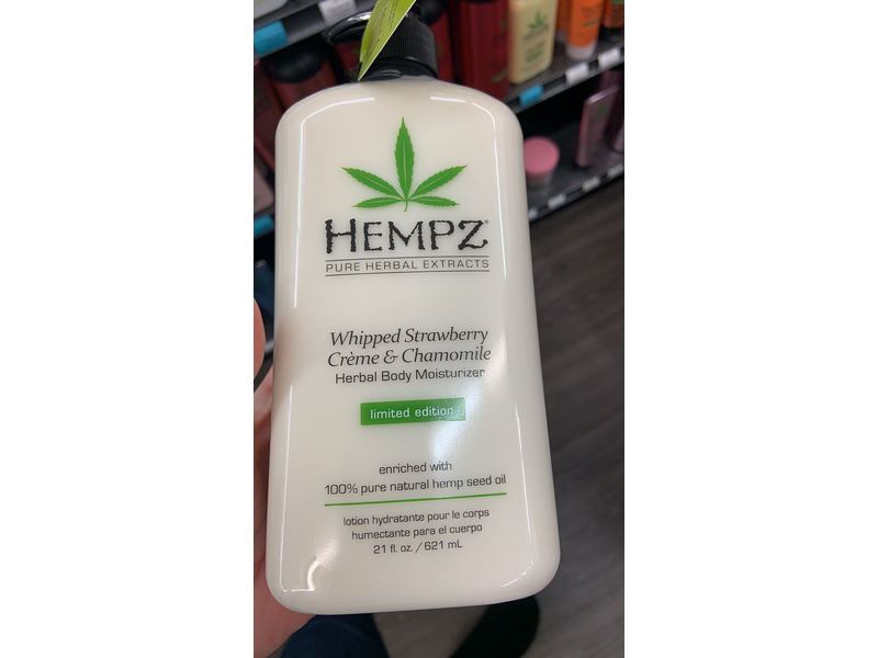 Hempz Whipped Strawberry Creme & Chamomile - 21oz Limited Edition