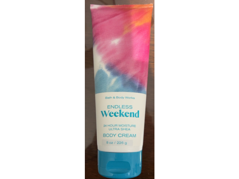 Bath & Body Works 24H Moisture Ultra Shea Body Cream, Endless Weekend, 8 oz/226 g