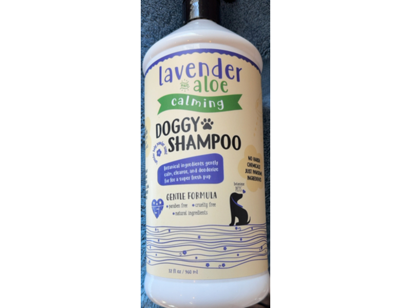 Fine Health & Beauty Lavender & Aloe Calming Doggy Shampoo, 32 fl oz/ 960mL