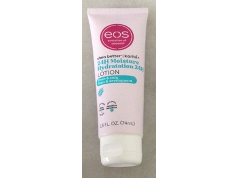 Eos Moisture Hydration Lotion, Fresh & Cozy, 25 fl oz/74 mL