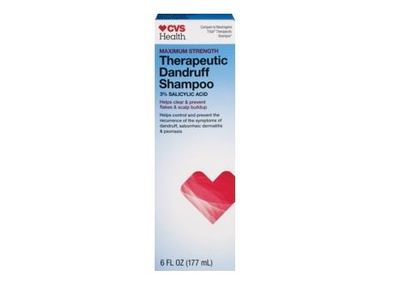 CVS Health Maximum Strength Therapeutic Dandruff Shampoo, 3% Salicylic Acid, 6 fl oz