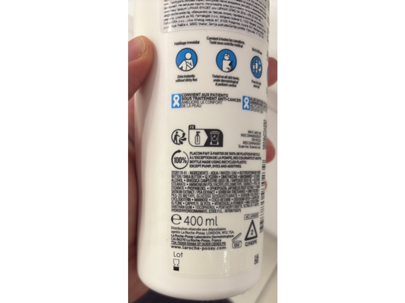 La Roche Posay Lipikar AP+Max Baume, 400 mL