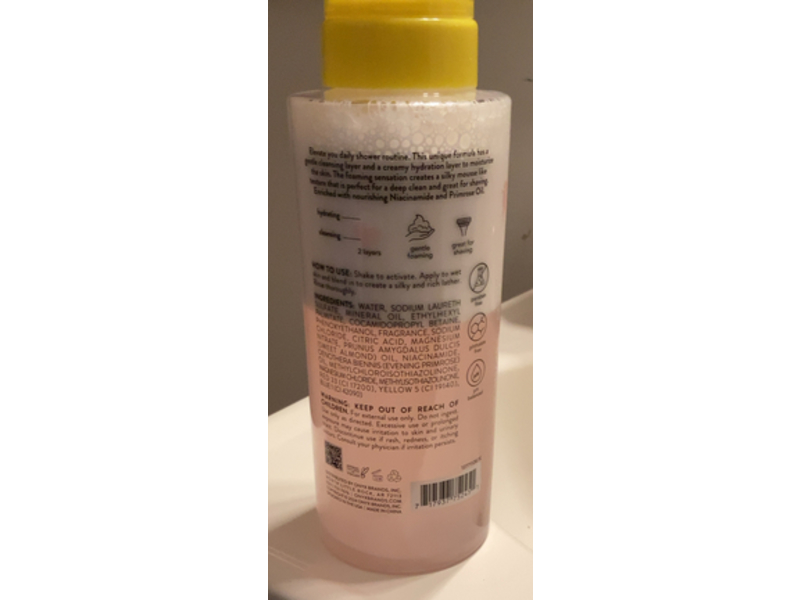 Onyx Professional Foaming & Hydrating Body Wash, Rose Petals, 16.2 fl oz/480 mL