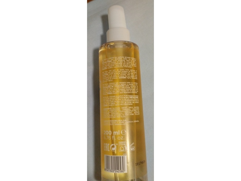 Laiseven Cosmetics Tropic Body Mist, Bruma Corporal, 6.76 fl oz/200 mL