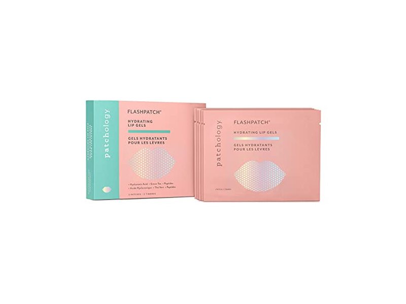 Patchology FlashPatch Hydrating Lip Gels Mask, 5 Count