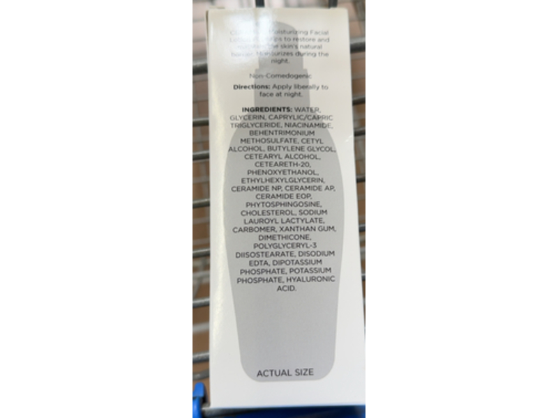 Equate Ceramide Moisturizing Facial Lotion, 3 fl oz/89 mL