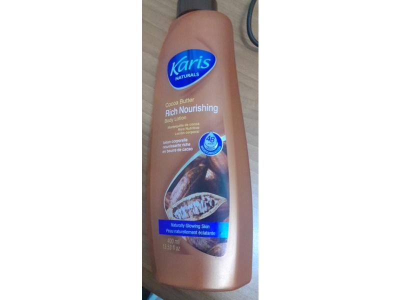 Karis Naturals Rich Nourishing Body Lotion, 13.53 fl oz/400 mL