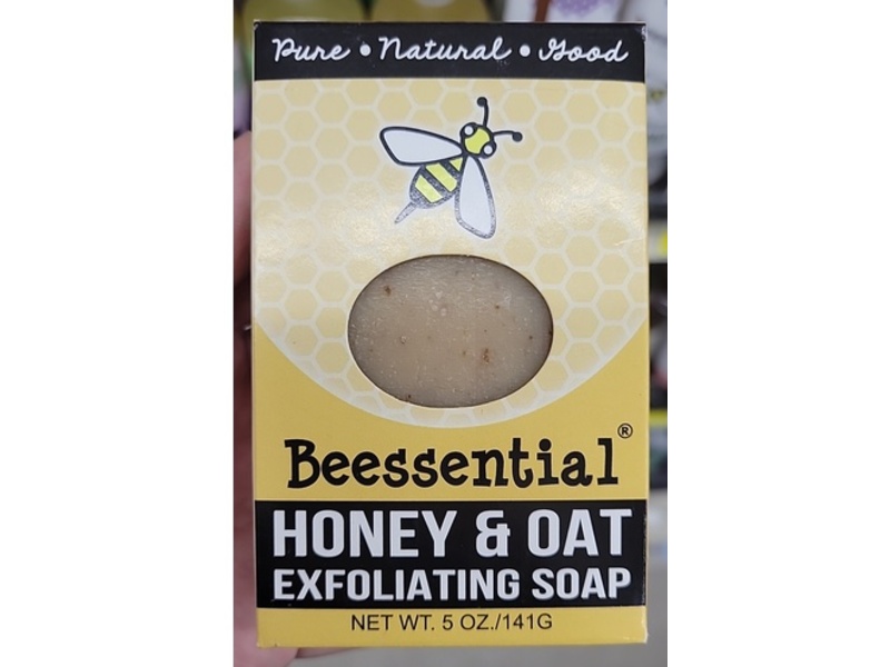 Beessential The Exfoliating Soap, Honey & Oat, 5 oz/141 g