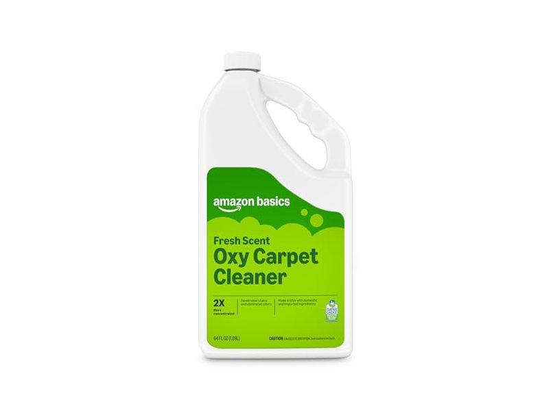 Amazon Basics Oxy Carpet Cleaner, Fresh Scent, 64 fl oz/1.89 L