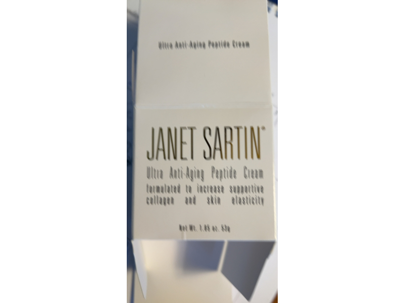 Janet Sartin Ultra Anti Aging Peptide Cream, 1.85 oz/53 g