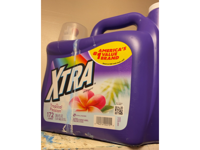 Xtra Detergent, Tropical Passion, 172 Loads, 206.4 fl oz/6.10 L