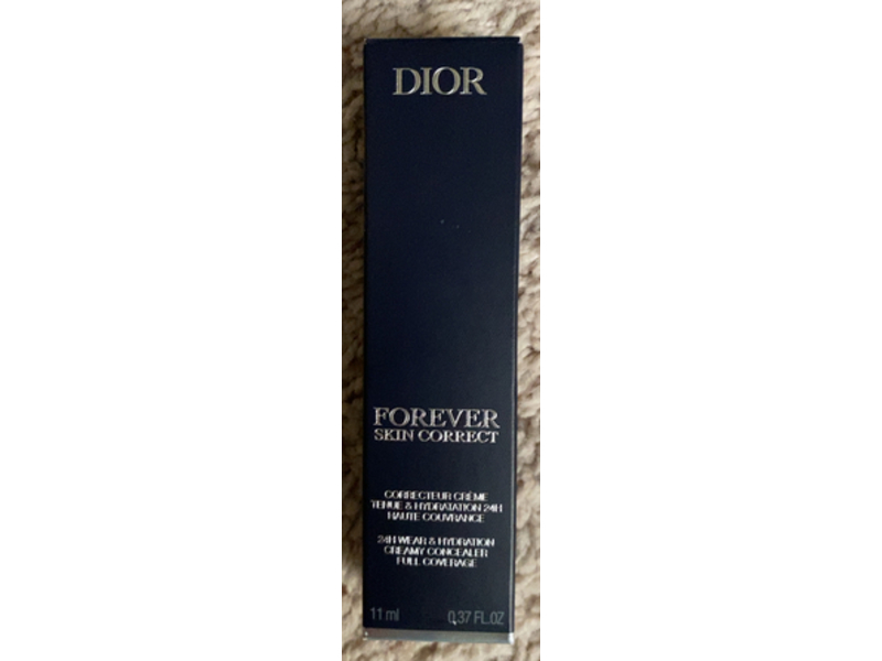 Dior Forever Skin Correct Hydration Creamy Concealer, 2.5N Neutral, 0.37 fl oz/11 mL