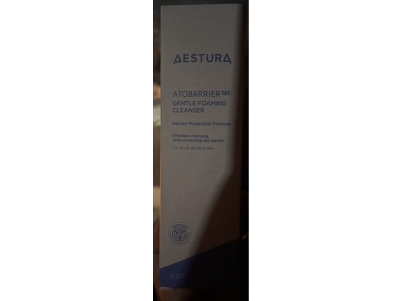 Aestura Atobarrier Gentle Foaming Cleanser, 5.07 fl oz/150 mL