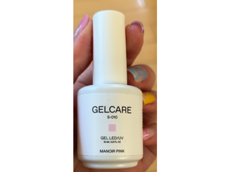 Gelcare Gel, Manoir Pink, 0.5 fl oz/15 mL