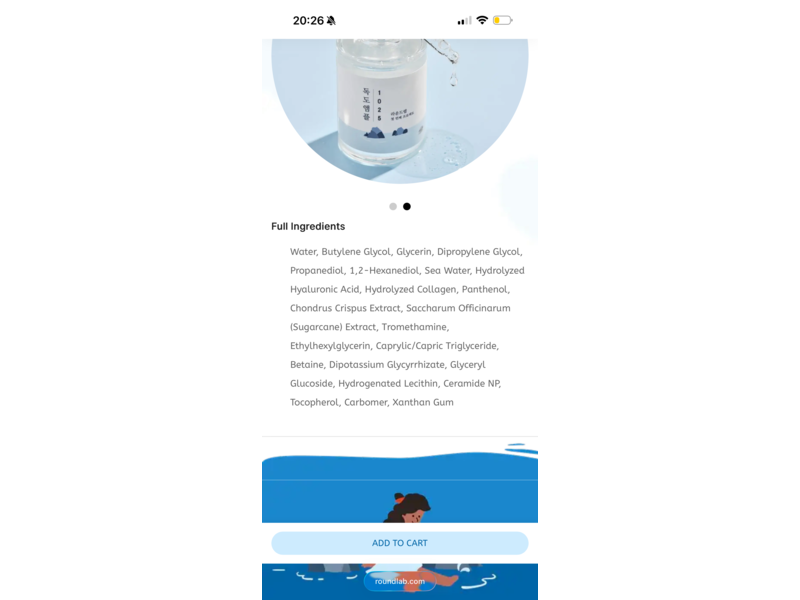 Round Lab 1025 Dokodo Ampoule