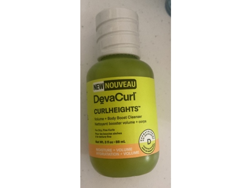 Nouveau Deva Curl Curl Heights Volume + Body Boost Cleanser, 3 fl oz/88 mL