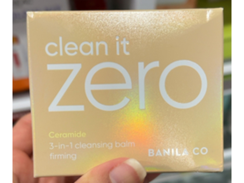 Banila Co Clean It Zero 3-In-1 Firming Cleansing Balm, Cermaide, 3.38 fl oz/100 mL