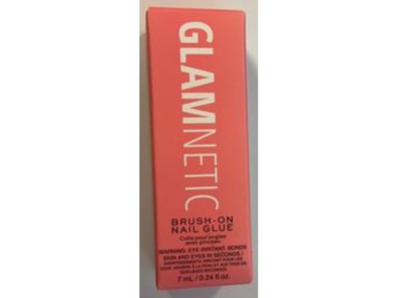 Glamnetic Brush On Nail Glue, 0.24 fl oz/7 mL