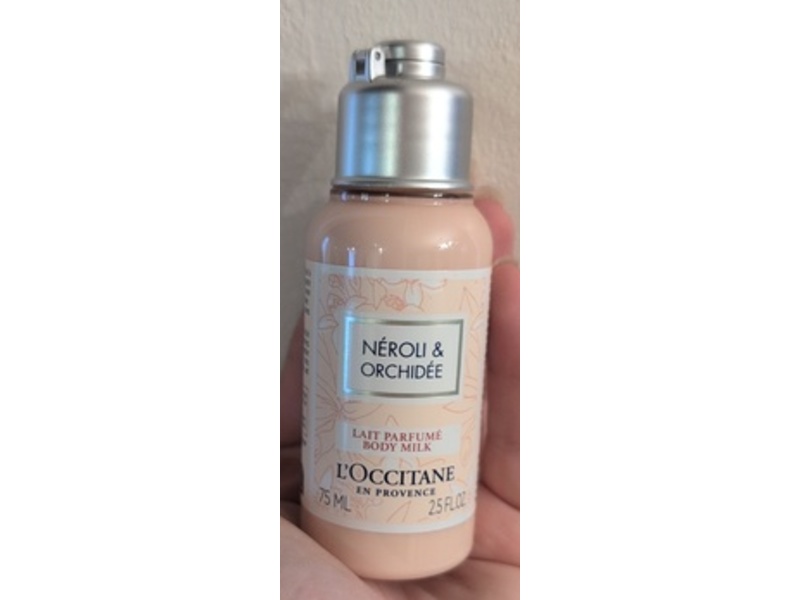 L'Occitane En Provence Body Milk, Neroli & Orchidee, 2.5 fl oz/75 mL