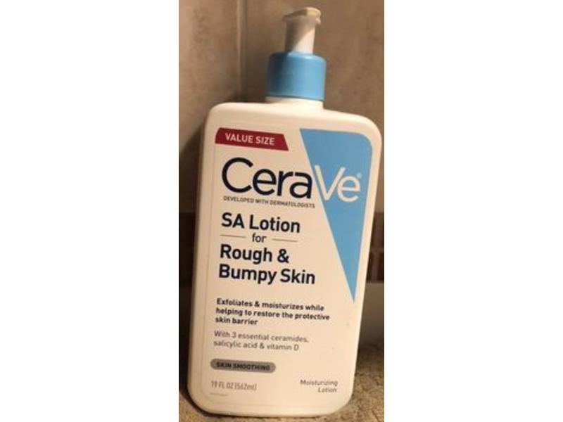 CeraVe SA Lotion, Rough & Bumpy Skin, 19 fl oz/562 mL
