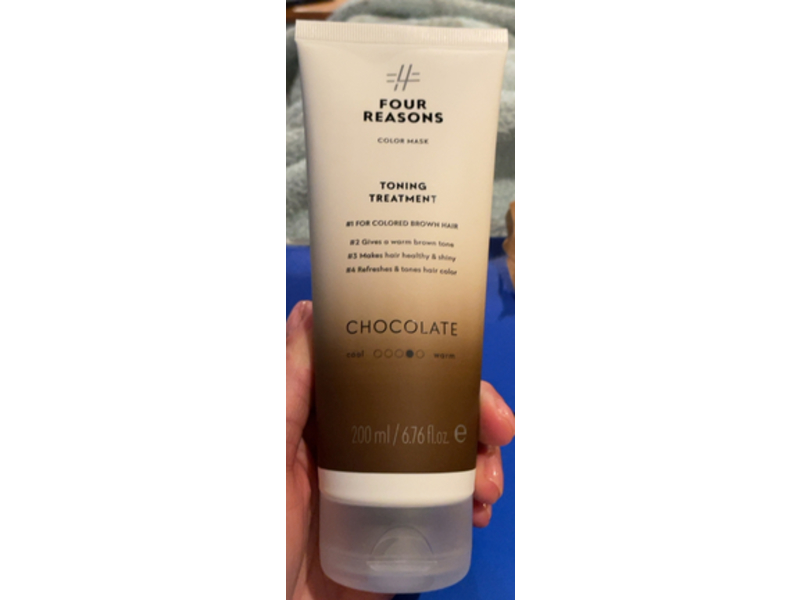 Four Reasons Color Mask Toning Treatment, Chocolate, 6.76 fl oz/200 mL