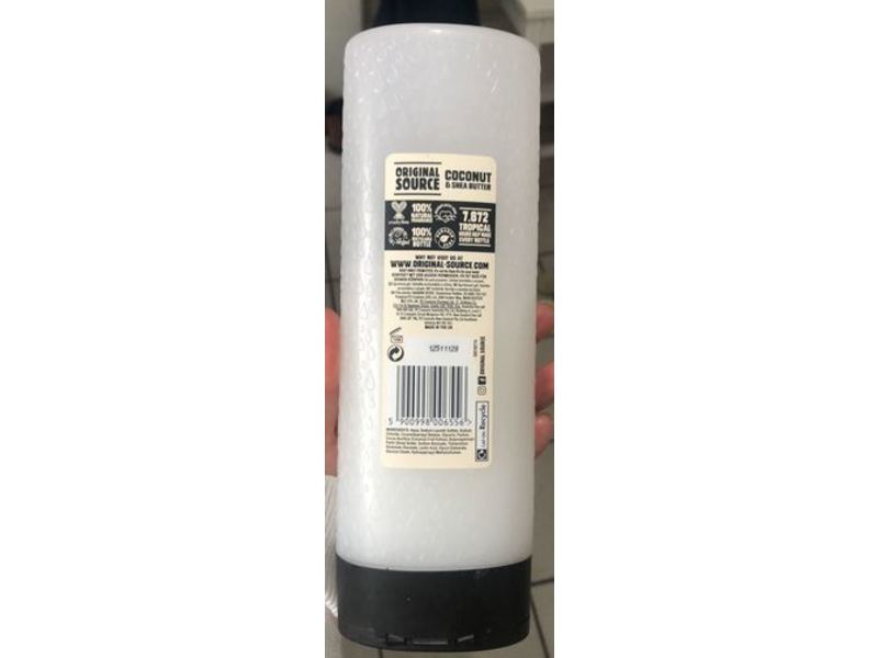 Original Source Shower Gel, Tropical Coconut & Shea Butter, 500 mL, Pack Of 6