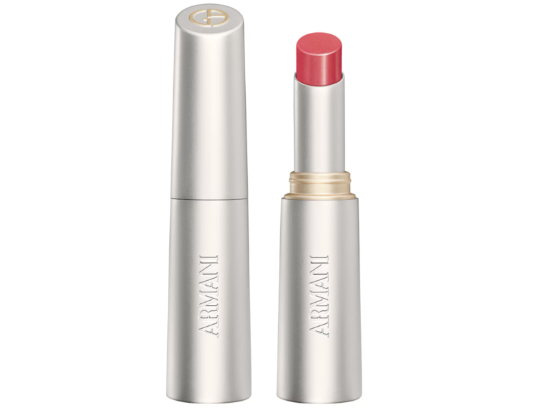 Armani Beauty Prisma Flash Glossy Color Lip Balm, Sugar Flash, 0.11 oz/3.5 mL