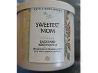 Bath & Body Works Sweetest Mom Soy Wax Blend Candle, Backyard Honeysuckle, 14.5 oz/411 g - thumbnail 2