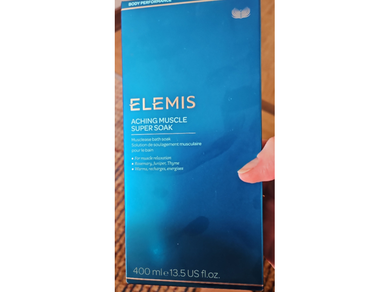 Elemis Aching Muscle Super Soak, 13.5 fl oz/400 mL