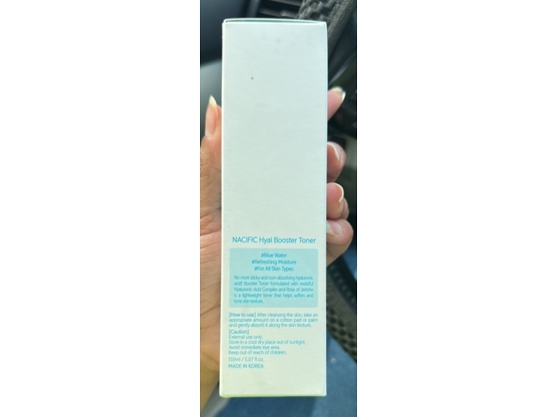 Nacific Hyal Booster Toner, Jericho Rose, 5.07 fl oz/150 mL