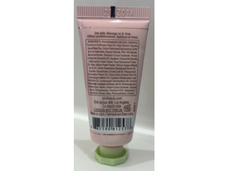 Pixi SKin Treats Rose Cream Cleanser, 0.5 fl oz/15 mL