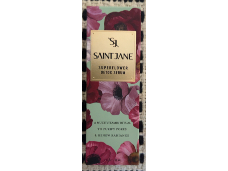 Saint Jane Superflower Detox Serum, 1 fl oz/30 mL