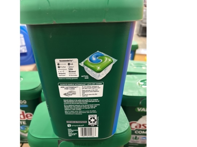 Cascade Complete Dishwasher Detergent, Fresh Scent, 100 Pac, 53.6 oz/1.52 kg