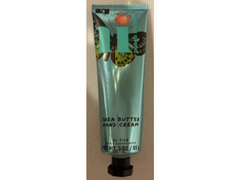 Hi Peach Layne Shea Butter Hand Cream, Citrus & Sandalwood, 3 oz/85 g