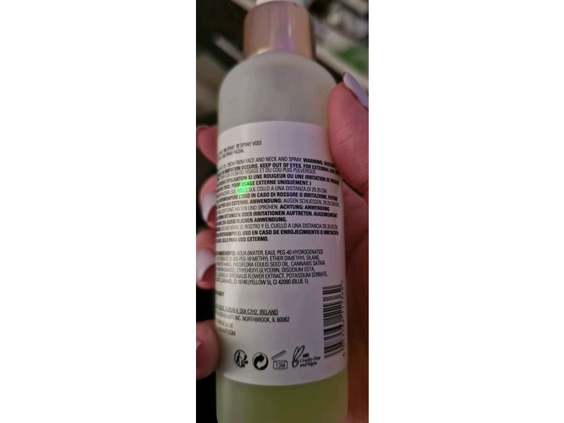 Revolution Skincare London Nourishing Essence Spray, CBD, 3.38 fl oz/100 mL