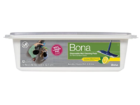 Bona Disposable Wet Cleaning Pads, Lemon Mint Scent, 12 Count - thumbnail 1