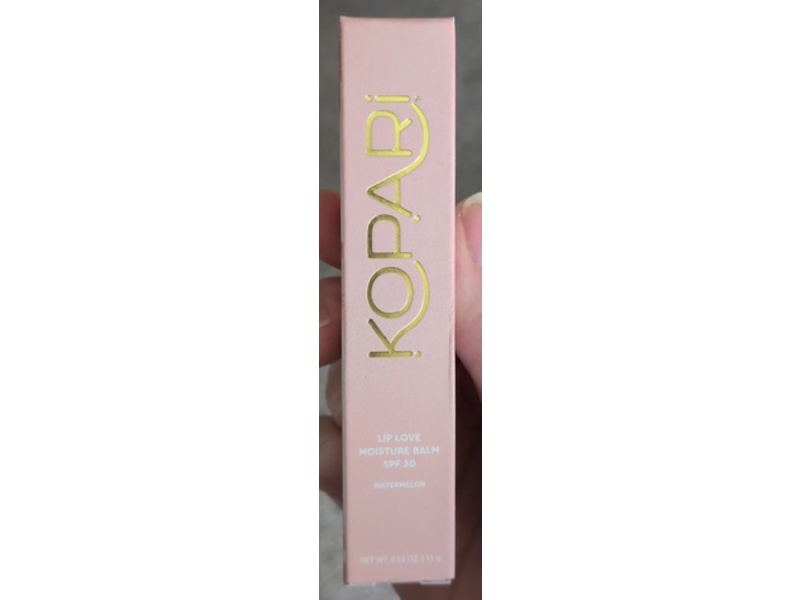 Kopari Lip Love Moisture Balm, Watermelon, SPF 30, 0.52 oz/15 g