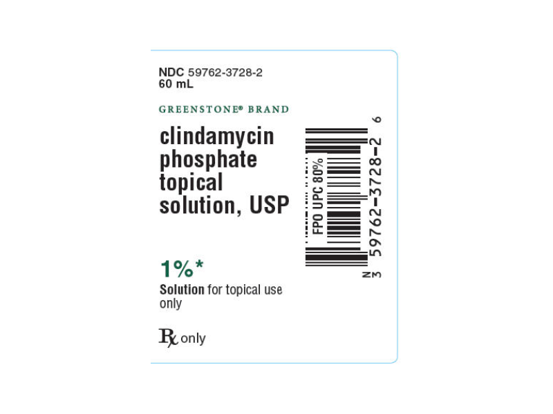 Clindamycin Phosphate Topical Gel 1%, 60g, Greenstone (RX)