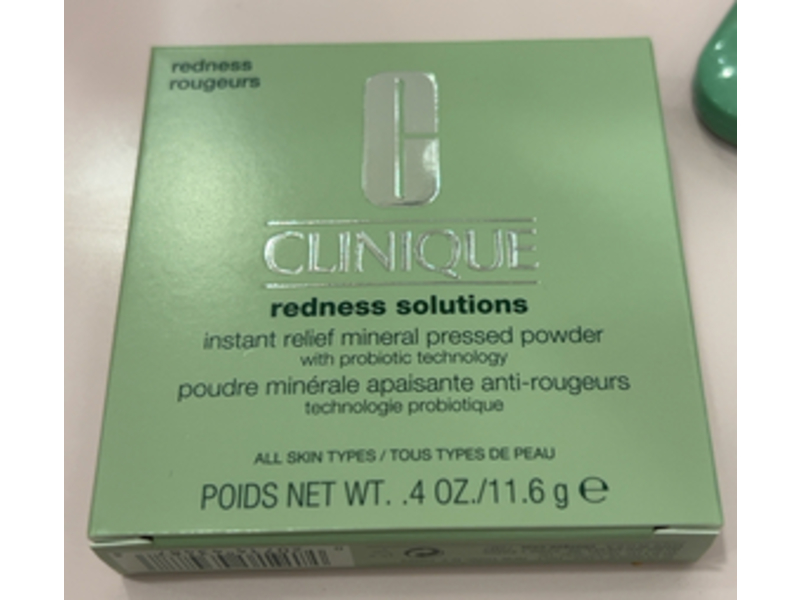 Clinique Redness Solutions Instant Relief Mineral Pressed Powder, Probiotic Technology, 0.4 oz/11.6 g