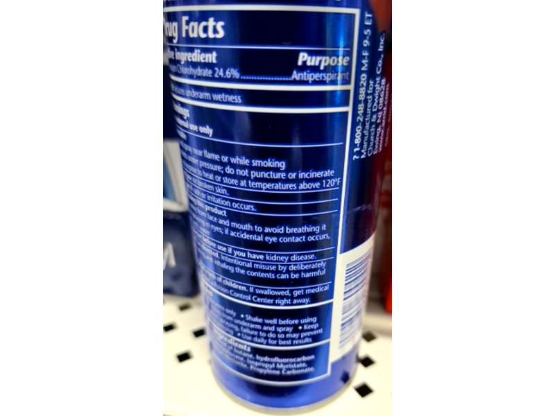 ARRID Extra Extra Dry XX Anti-Perspirant Deodorant Spray, Regular, 4 oz/113 g