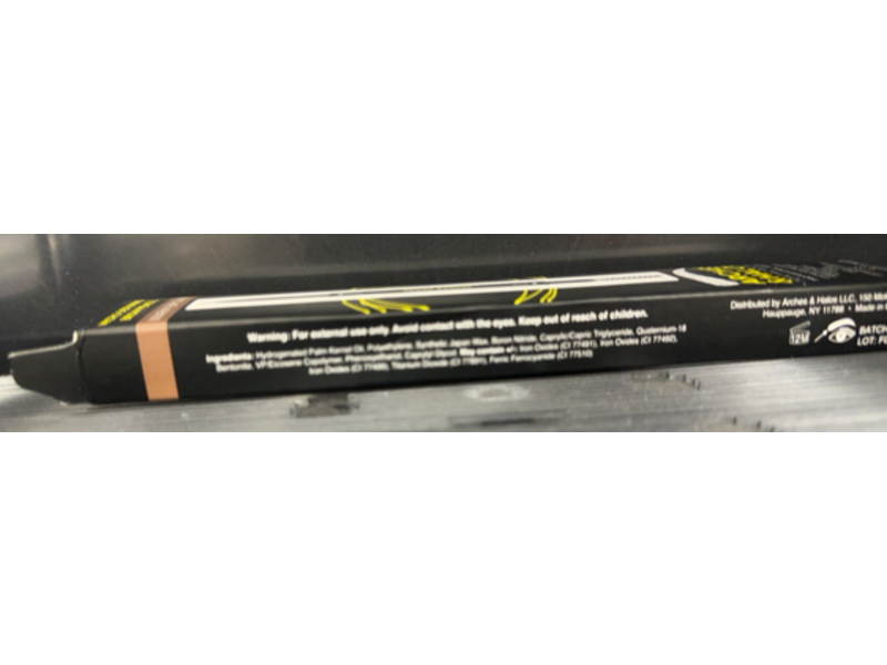 Arches & Halos Micro Defining Brow Pencil, Warm Brown, 0.003 oz/0.08 g