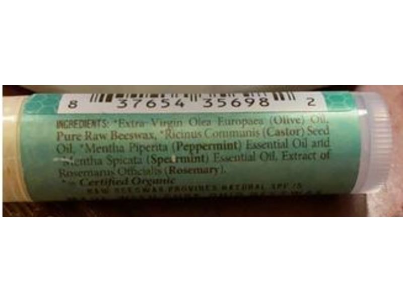 Morning Song Gardens Lip Bee Balm, Double Mint, 0.2 oz