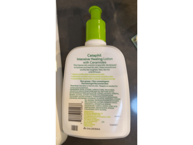 Cetaphil Intensive Healing Lotion, 16 fl oz/473mL