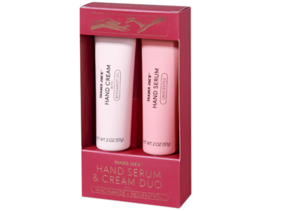 Trader Joe's Hand Serum & Cream Duo, Unscented, Bergamot Oil, 2 oz/57 g