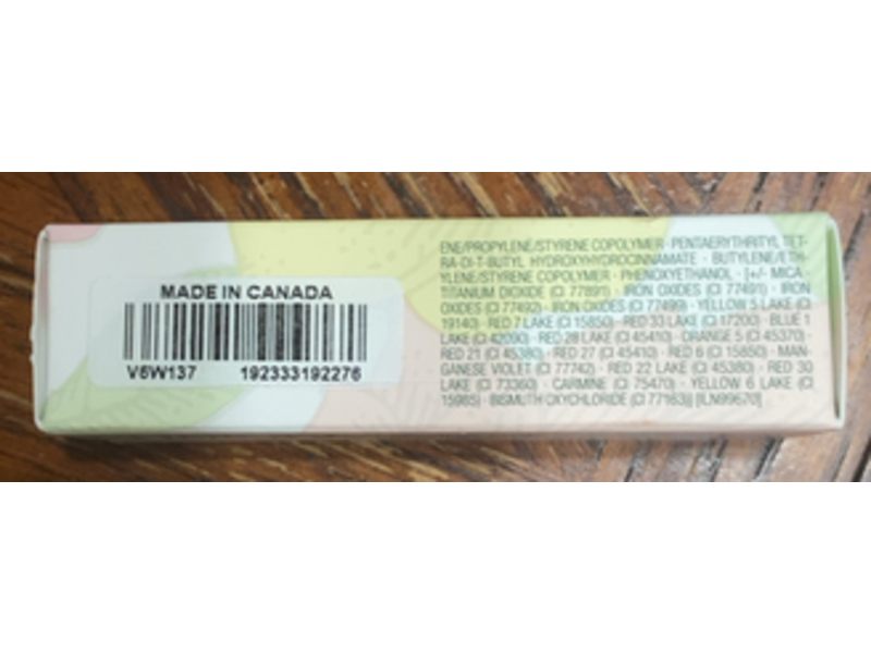 Clinique Pop Longwear Lipstick, 37 Peppermint Pop, 0.13 oz/3.9 g