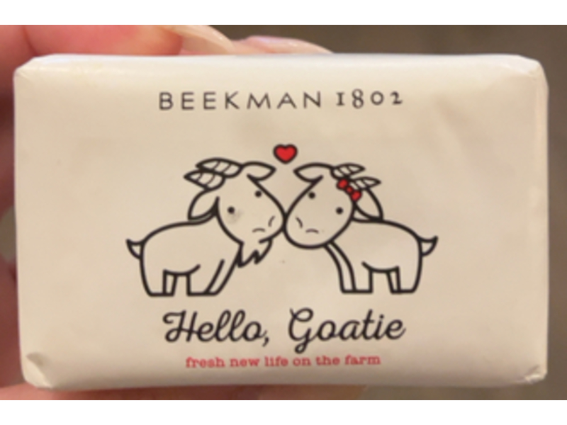 Beekman 1802 Hello, Goatie Bar Soap, 3.5 oz/99 g, Pack Of 4