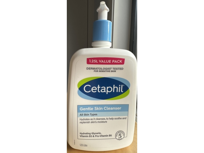 Cetaphil Gentle Skin Cleanser, All Skin Types, 1.25 L