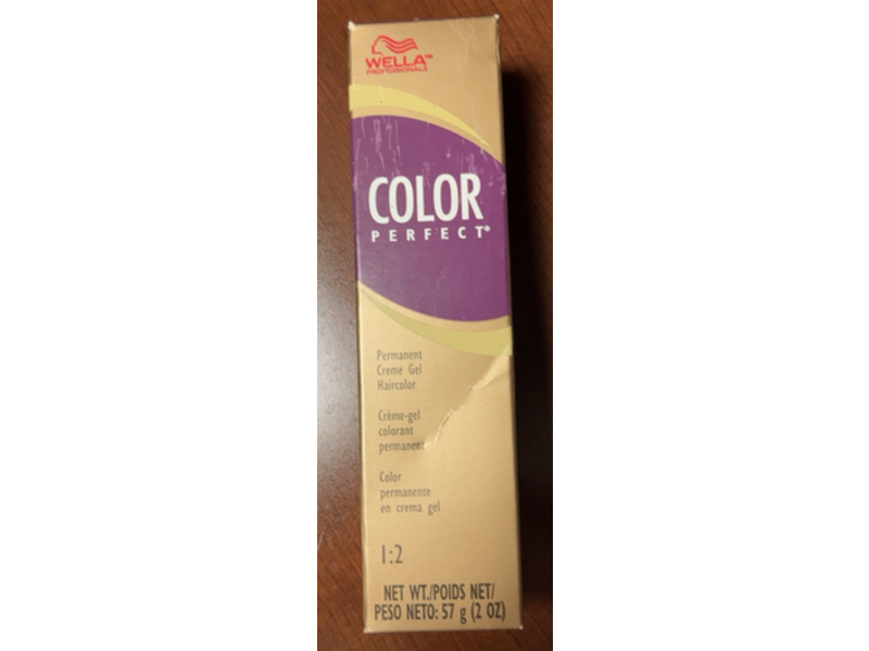 Wella Professionals Color Perfect Permanent Cream Gel, 6N Dark Blonde, 2 oz/57 g