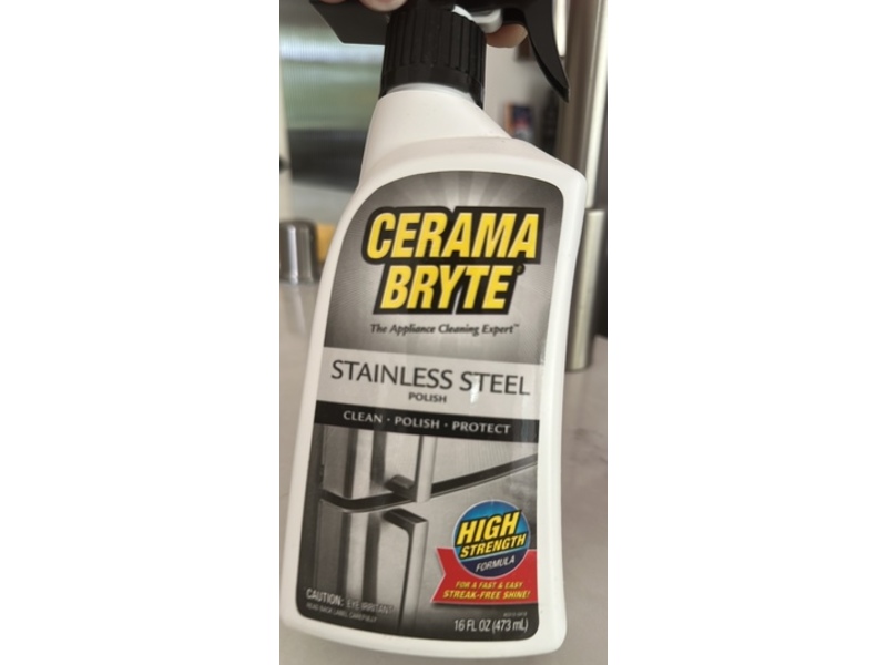 Cerama Bryte Stainless Steel Polish, 16 fl oz/473 mL